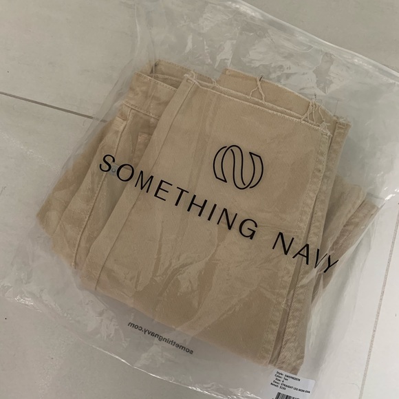 Something Navy straight leg mom jean - Picture 6 of 7